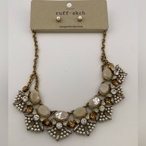 Beautiful Costume Jewelry- Necklace & Earrings